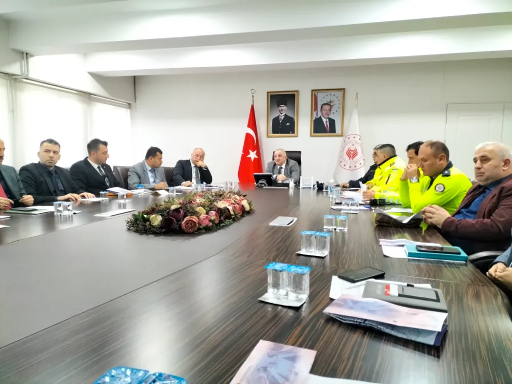  Kış tedbirleri toplantısı gerçekleştirildi