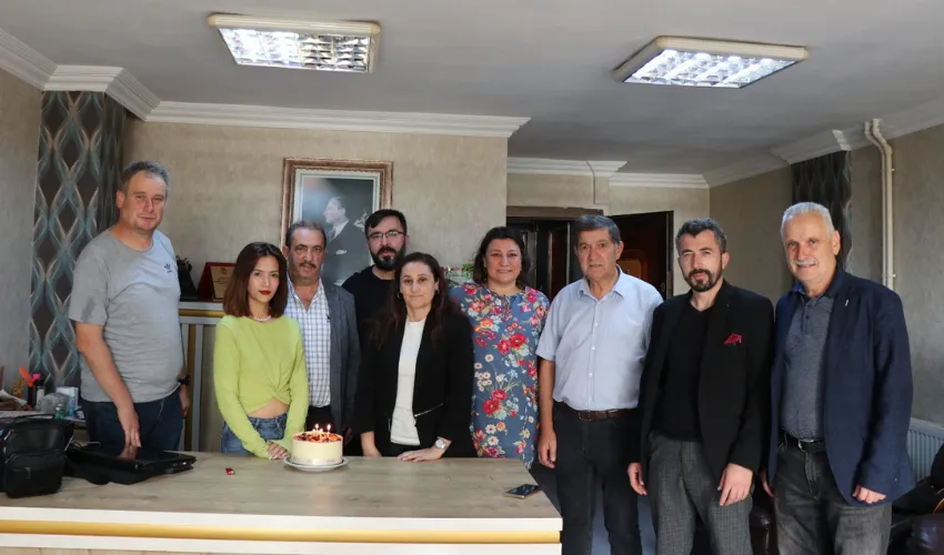 Kdz. Ereğli Gazeteciler Derneği’nden Ereğli Haber’e kutlama