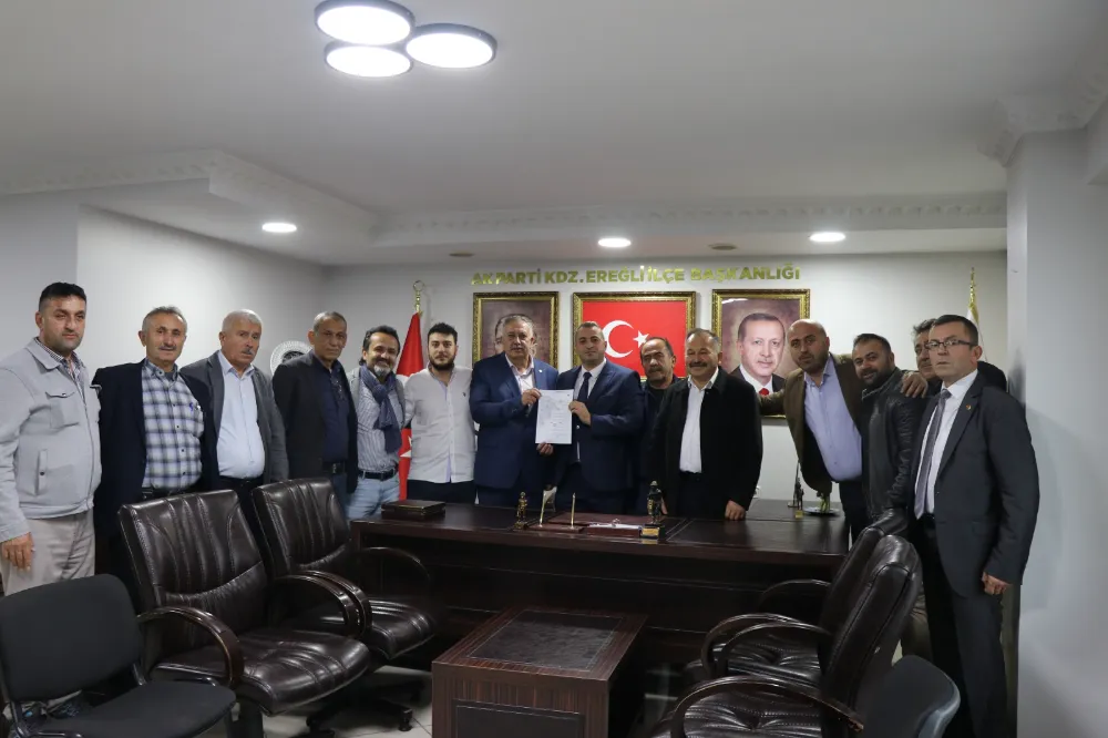 Erol Özsoy aday adaylığı başvurusunu yaptı