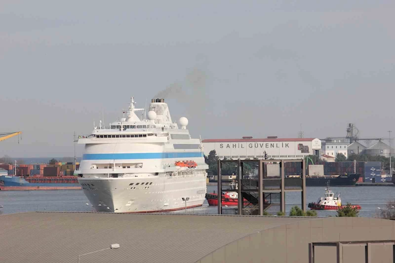 Kruvaziyer gemi 7. kez Samsun’da
