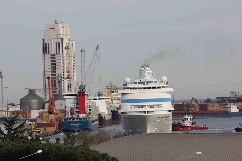 Kruvaziyer gemi 7. kez Samsun’da
