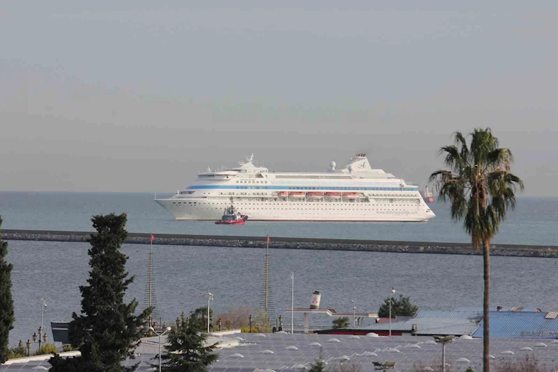 Kruvaziyer gemi 7. kez Samsun’da
