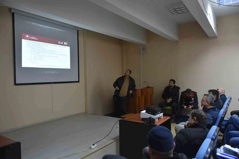 Çiftçilere hibe bilgilendirmesi
