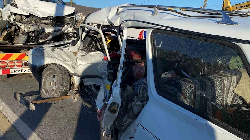 Ereğli'deki ölümlü kaza güvenlik kamerasında