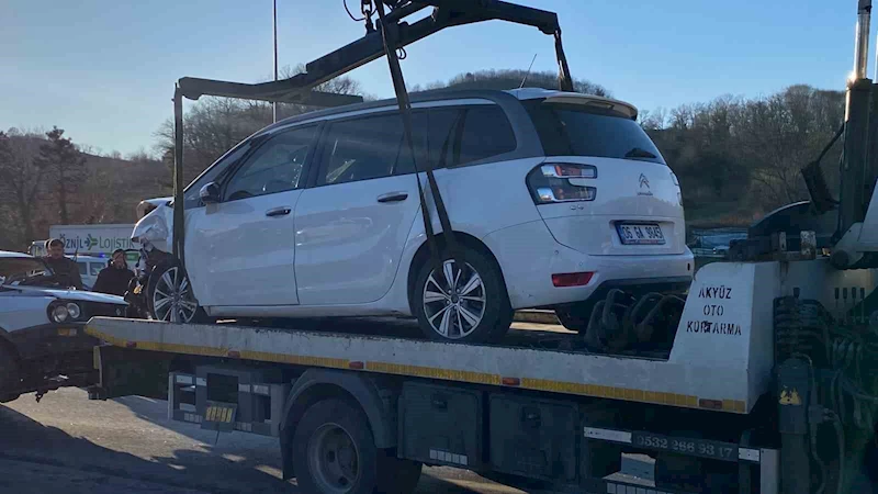 Ereğli'deki ölümlü kaza güvenlik kamerasında