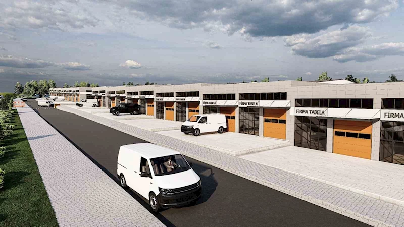 Kavak Küçük Sanayi Sitesi’nin yüzde 30’u tamamlandı
