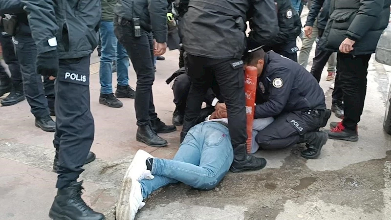 Samsun’daki kavga kamerada
