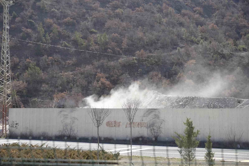 Acil Servis ekiplerinin toz çilesi
