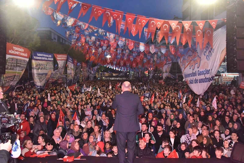 Başkan Togar’dan miting ve toplu açılış
