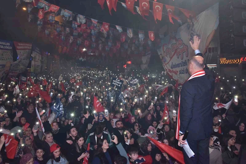 Başkan Togar’dan miting ve toplu açılış

