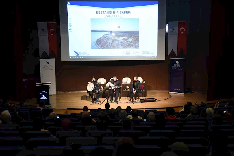 Çanakkale var oluş ve diriliş destanıdır
