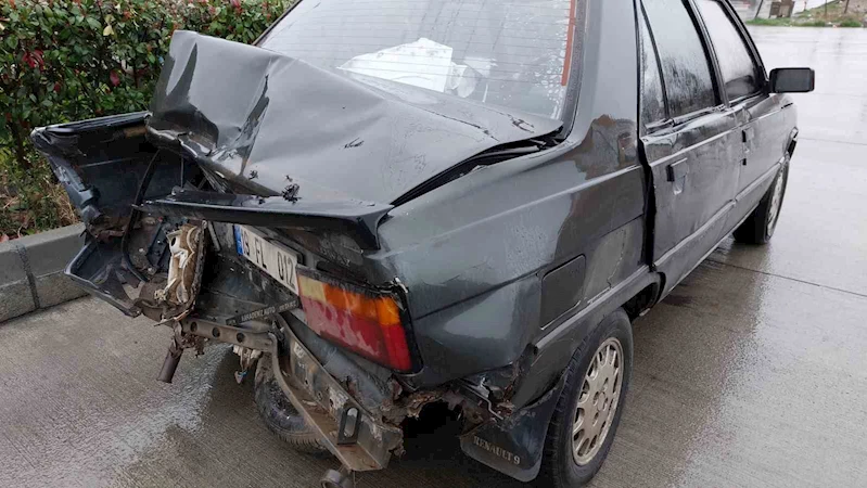 Samsun’da tanker ile otomobil çarpıştı: 1 yaralı
