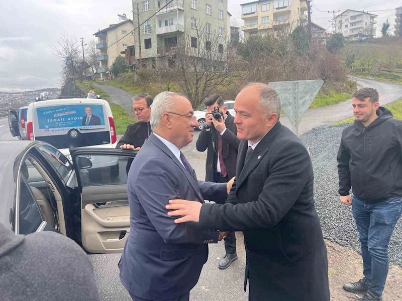 DSP Genel Başkanı Aksakal Alaplı’ya geldi
