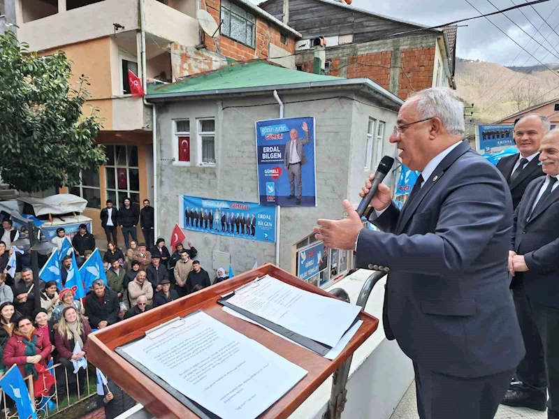 DSP Genel Başkanı Aksakal Alaplı’ya geldi
