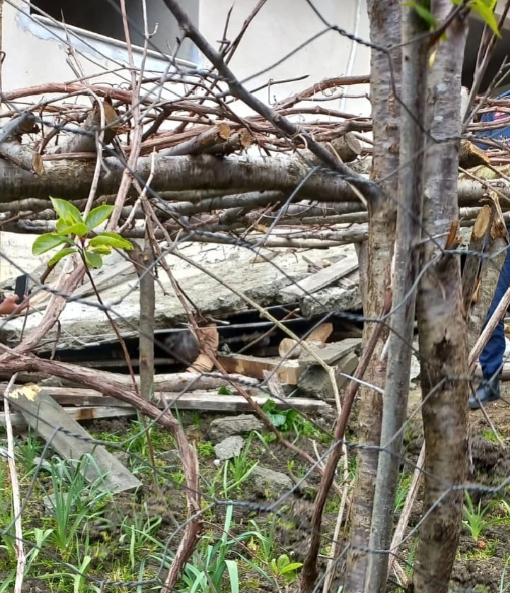 Samsun’da yeni yapılan balkon çöktü: 1 ölü

