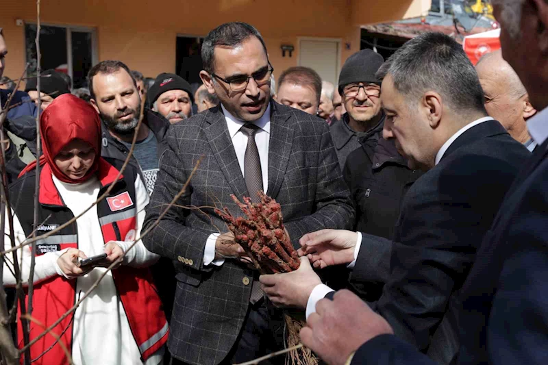 Gümüşhane’de üreticilere 3,5 milyon TL’lik fidan ve tohum dağıtıldı
