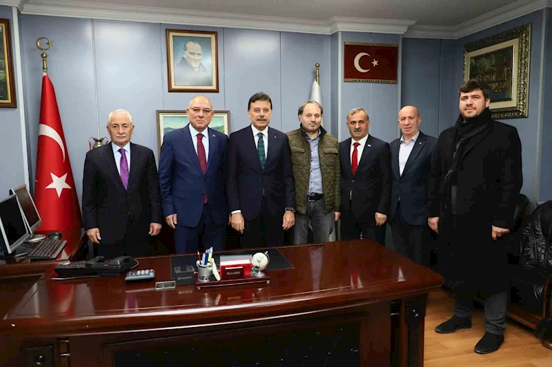 Ergin Aydın’dan esnaf ve sanatkar odalarına "Ortahisar’ı birlikte yöneteceğiz" sözü
