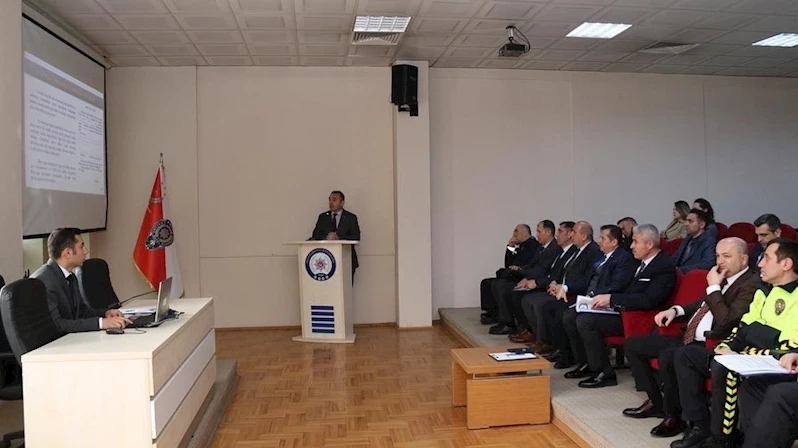 Seçim güvenliği toplantısı yapıldı
