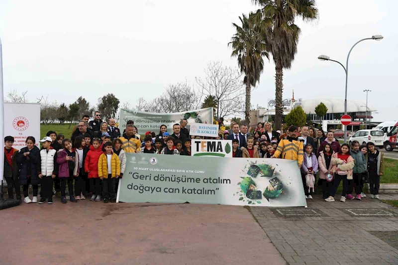Samsun’da ‘sıfır atık’ için farkındalık etkinliği
