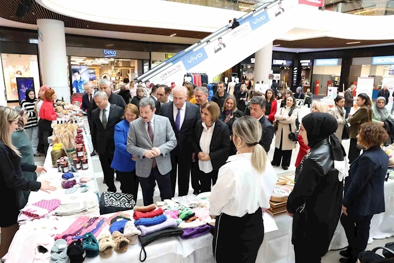 Kadın Dayanışma Sergisi açıldı
