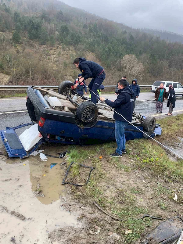 Karabük’te trafik kazası: 2 yaralı
