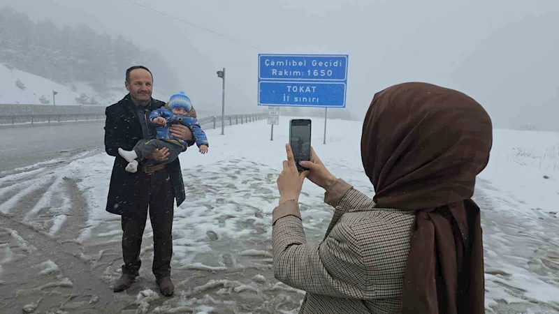 Kış boyu hasretle beklenen kar Mart’ta yağdı
