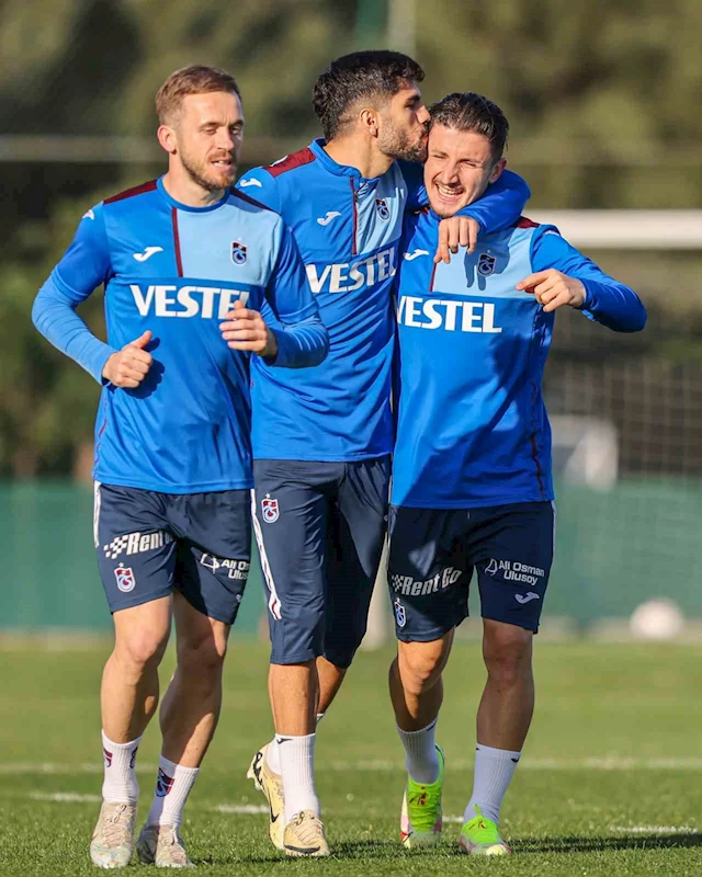 Trabzonspor,  Konyaspor maçı hazırlıklarını sürdürdü
