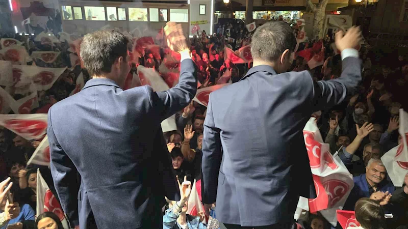 Tokat’ta MHP rüzgârı esti
