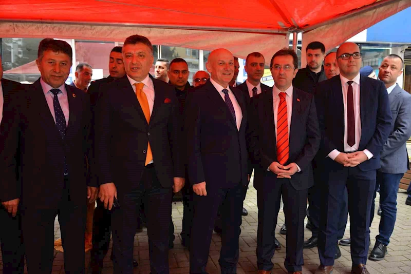 Terme’de bayramlaşma töreni
