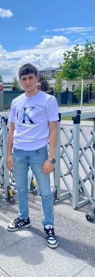 21 yaşındaki gencin öldüğü feci kaza güvenlik kamerasında
