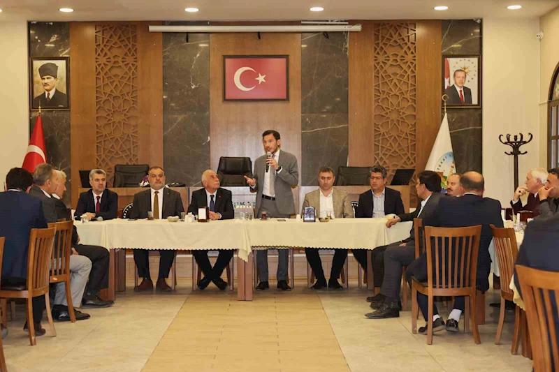 Başkan Yazıcıoğlu,  muhtarlar ile bir araya geldi
