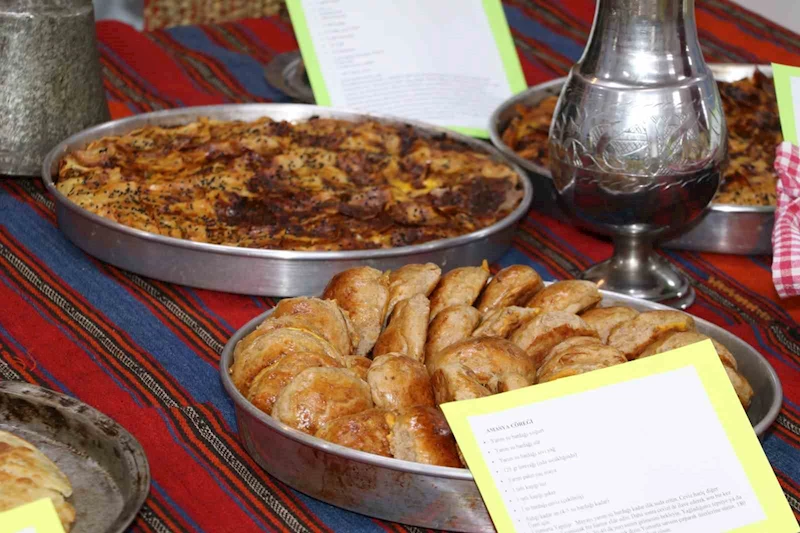 Anaokulunda Amasya’nın lezzetleri sergilendi
