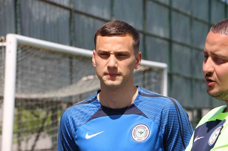Dal Varesanovic: “Ana hedefim Rizespor’la Avrupa kupalarında oynamak”
