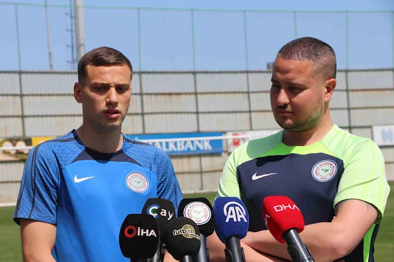 Dal Varesanovic: “Ana hedefim Rizespor’la Avrupa kupalarında oynamak”
