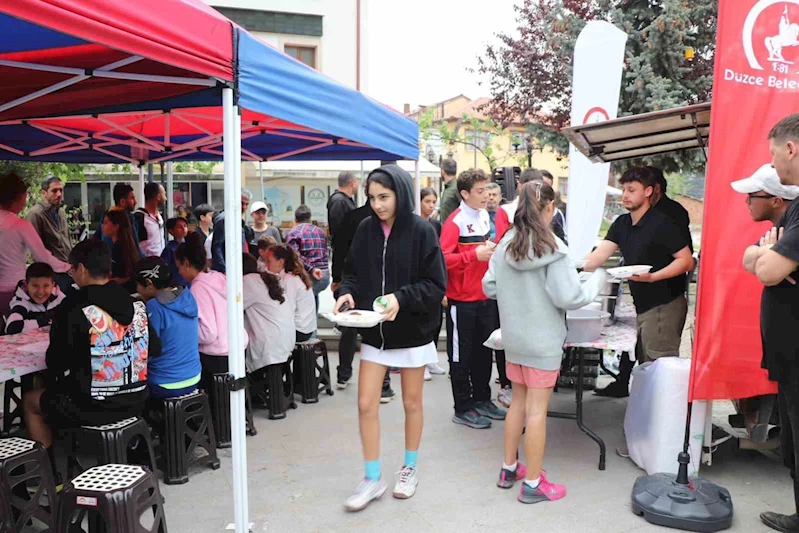 Sporcular tarihi antik kente hayran kaldı
