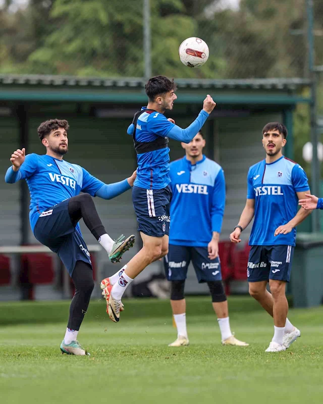 Trabzonspor, Kayserispor maçı hazırlıklarını tamamladı
