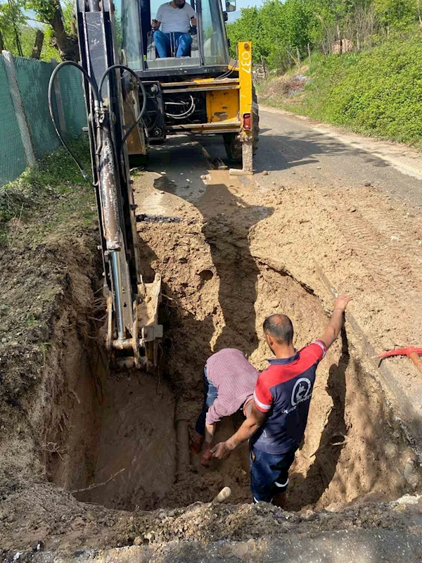 Dört kilometre yeni içme suyu hattı
