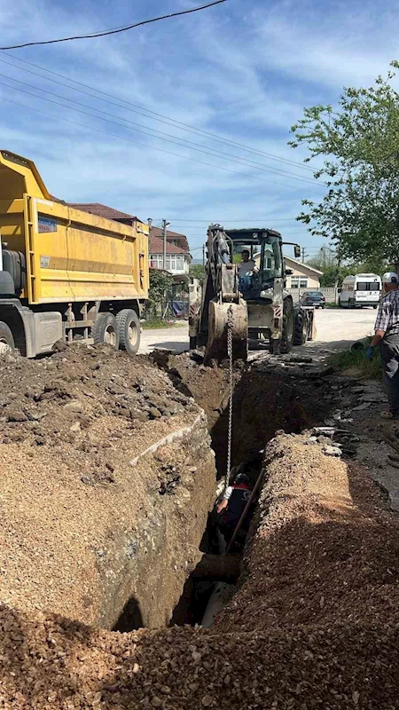 Dört kilometre yeni içme suyu hattı
