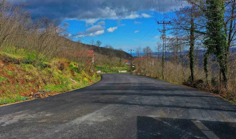 Ordu Büyükşehir, sıcak asfalt çalışmalarını sürdürüyor
