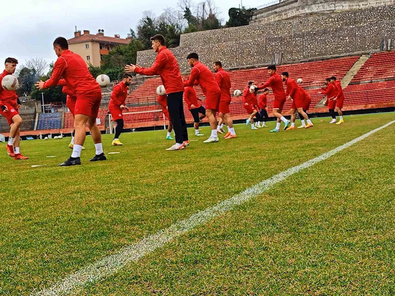 Zonguldak Kömürspor, Bursaspor maçı hazırlıklarını tamamladı
