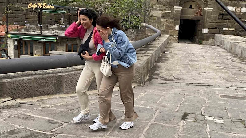 Amasra’da fırtına esareti
