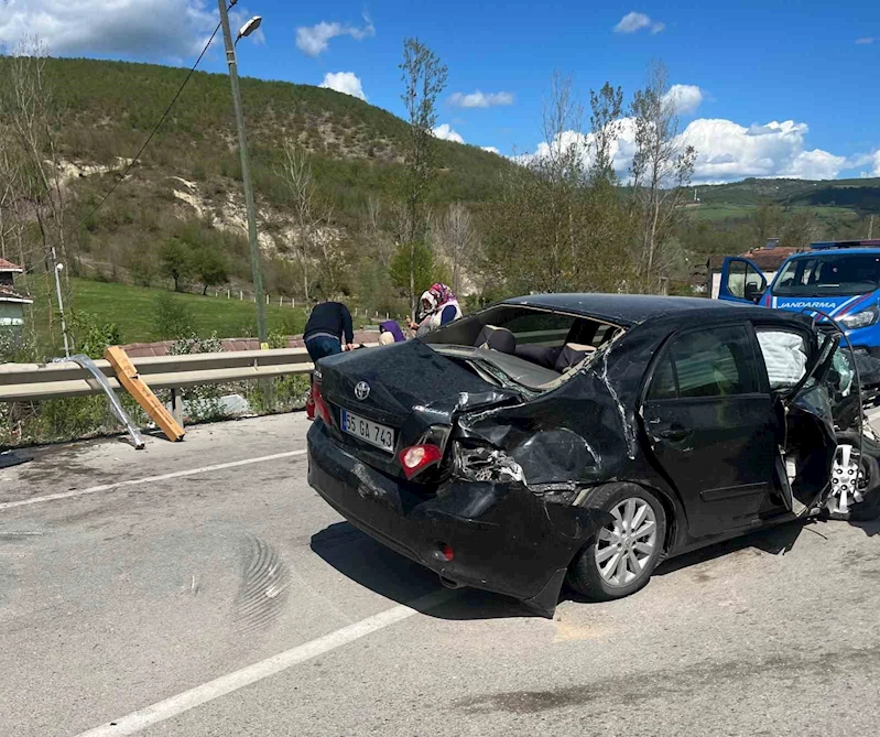Samsun’da trafik kazası: 5 yaralı
