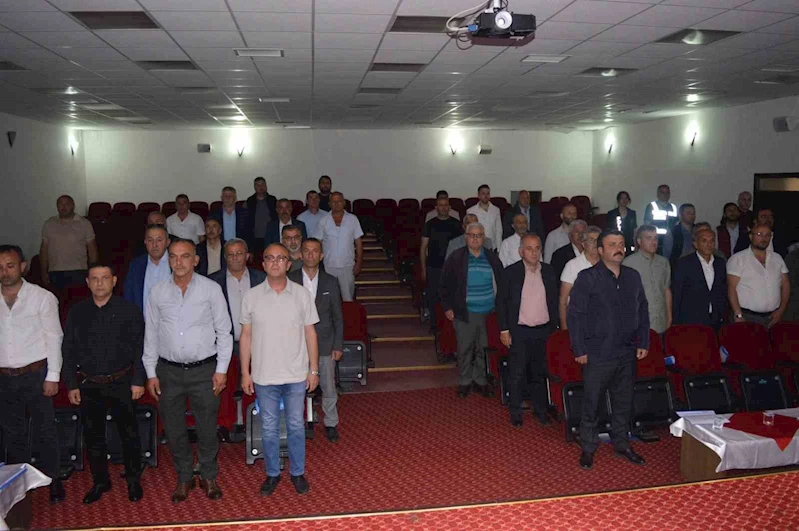 Köylere Hizmet Götürme Birliği genel kurulu yapıldı
