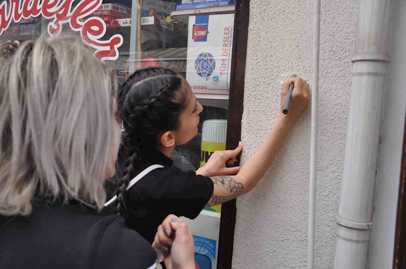 Öğrencilerin dokunuşu, ilçenin çehresini değiştirecek
