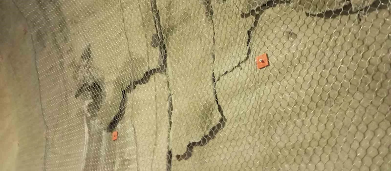 Artvin’de çatlak ve açılmaların oluştuğu tünelde kaymanın durduğu bildirildi
