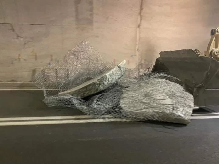 Artvin’de çatlak ve açılmaların oluştuğu tünelde kaymanın durduğu bildirildi
