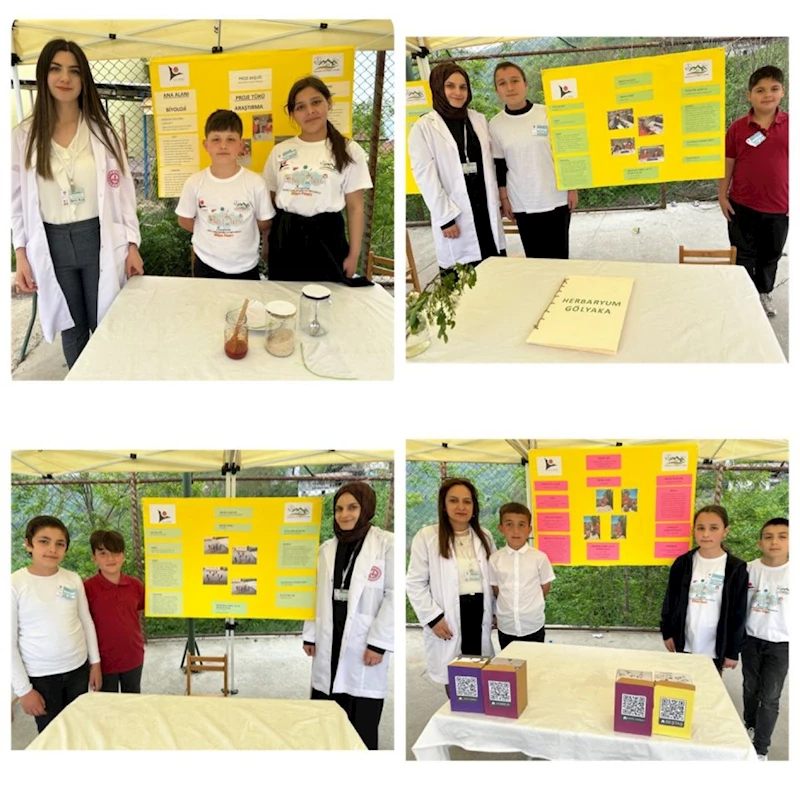 2 Okulda bilim fuarı açıldı
