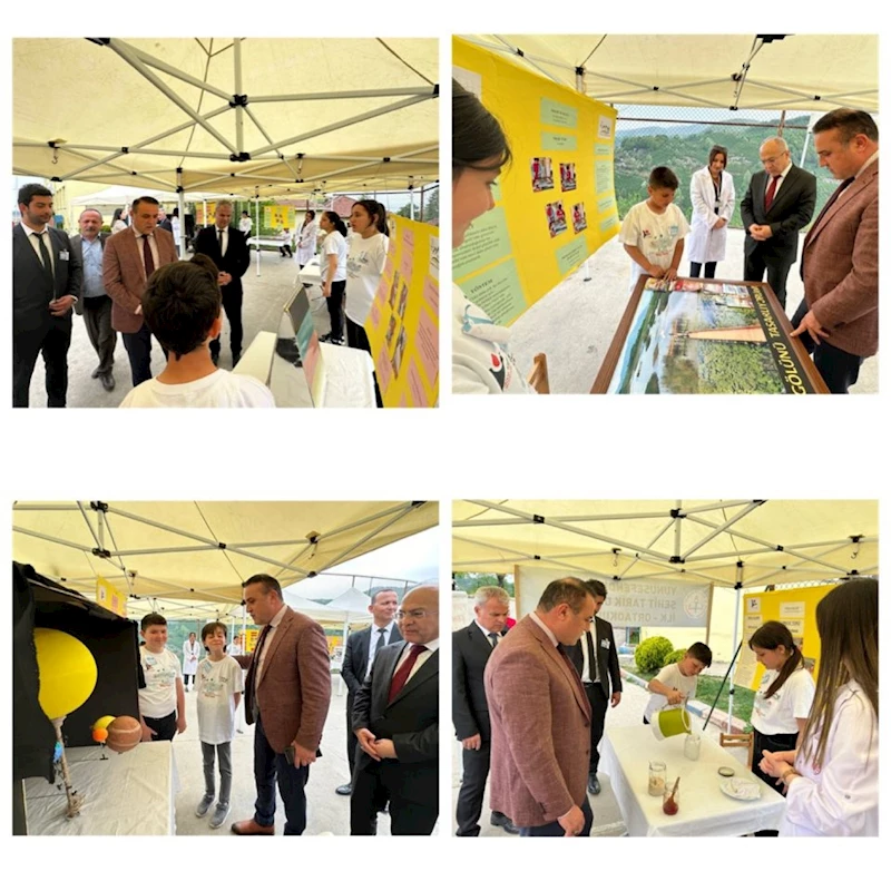 2 Okulda bilim fuarı açıldı
