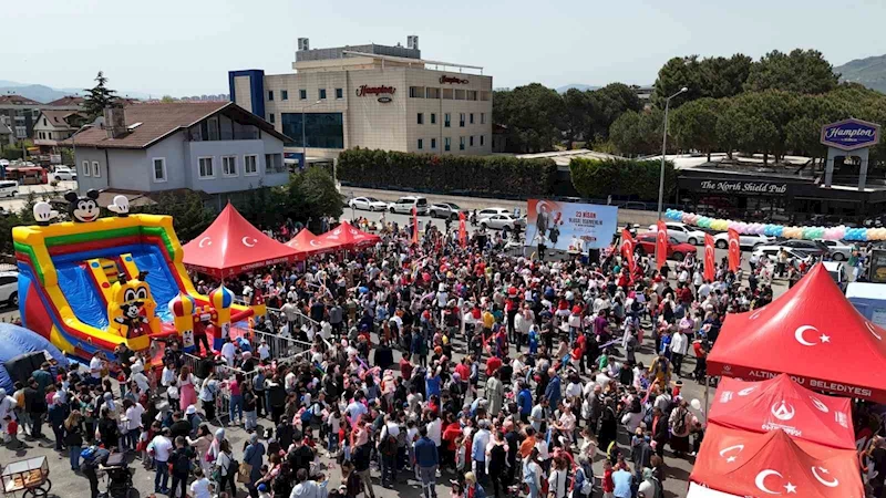 Altınordu’da 23 Nisan coşkusu yaşandı
