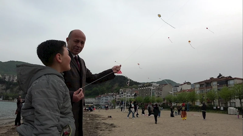 Çocuklardan fazla heyecan yaşadı
